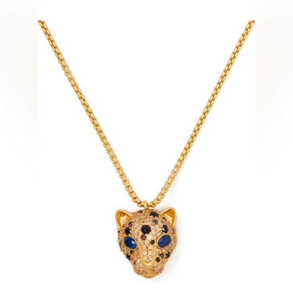 Kate spade leopard 🐆 Pendant Necklace - Picture 4 of 11